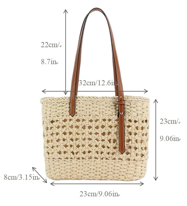 Handgemachte Makramee Tasche Skanto