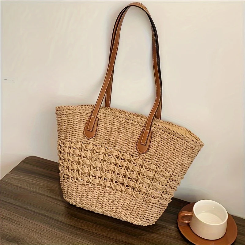 Elegante und geräumige Shopping- und Strandtasche Skanto
