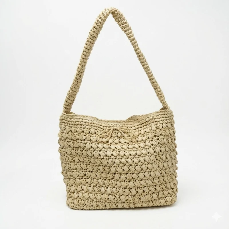 Designer-Makramee-Handtasche Skanto