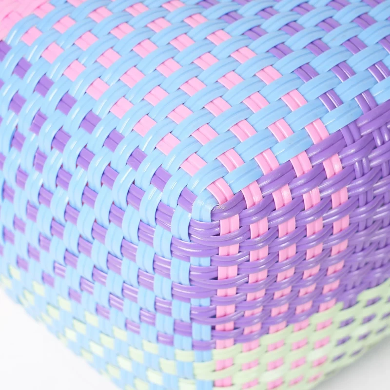 Bunte Einkaufstasche aus recyceltem Material Skanto