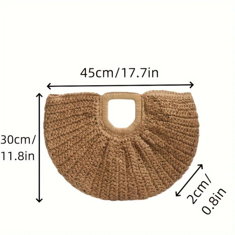 Handgemachte Makramee Strandtasche Skanto