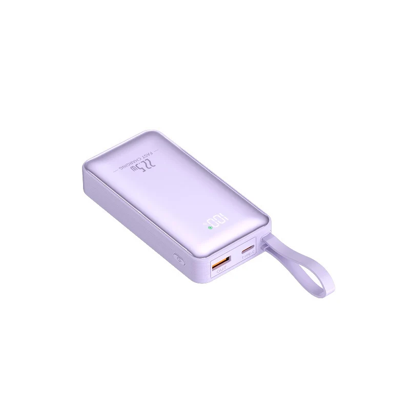 Tragbare Powerbank mit intelligenter Ladefunktion und LED-Ladeanzeige Skanto