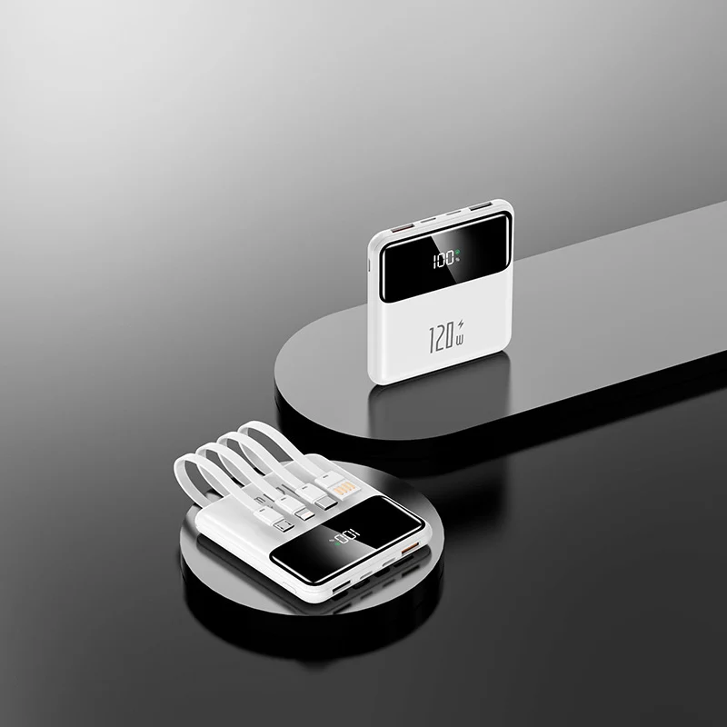 Tragbare Powerbank mit intelligentem Laden und LCD-Display Skanto