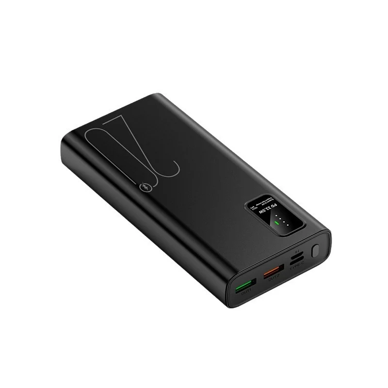 Powerbank mit intelligentem Ladekonzept und digitaler Kapazitätsanzeige Skanto