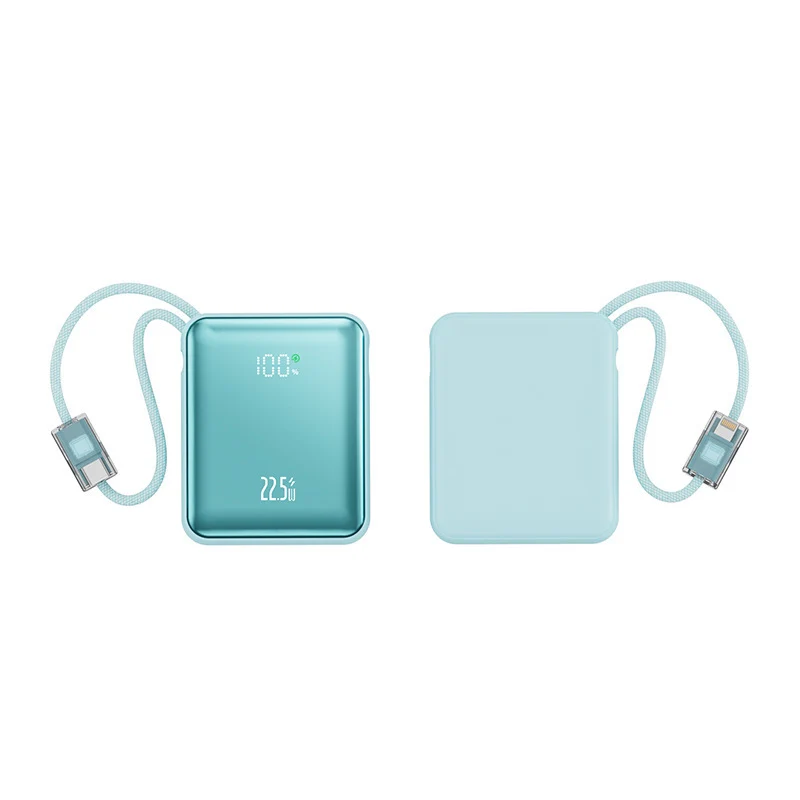 Powerbank mit integriertem Schnellladen und digitaler Kapazitätsanzeige Skanto