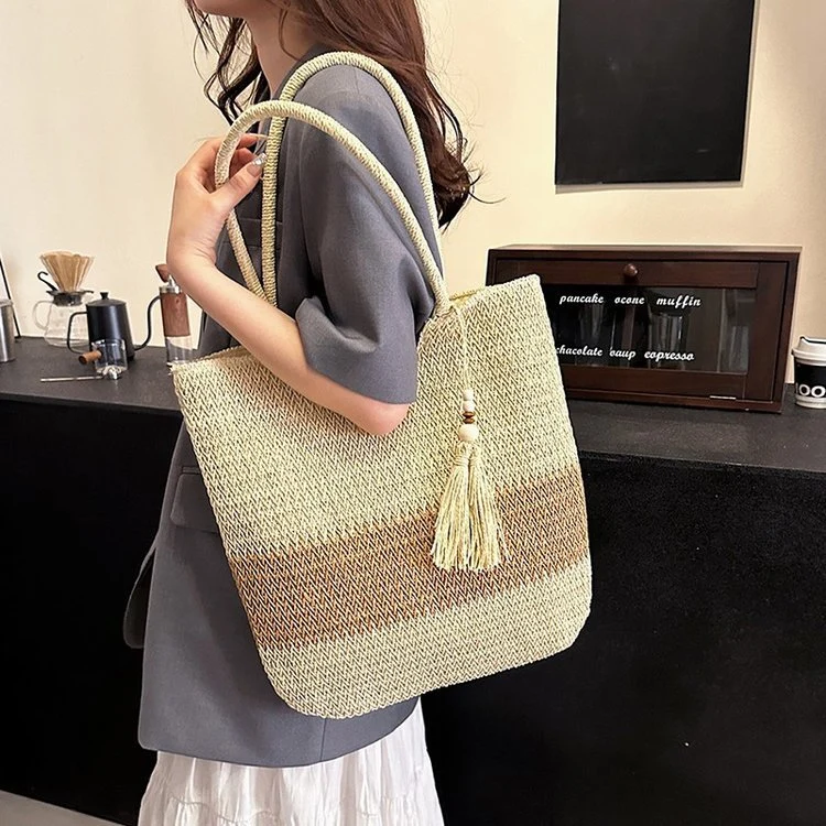 Handgewebte Strandtasche Skanto