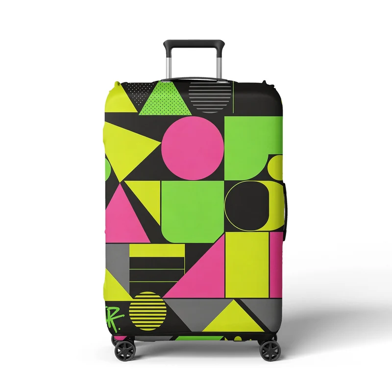 Damen Kofferhülle mit modernem geometrischem Design Skanto