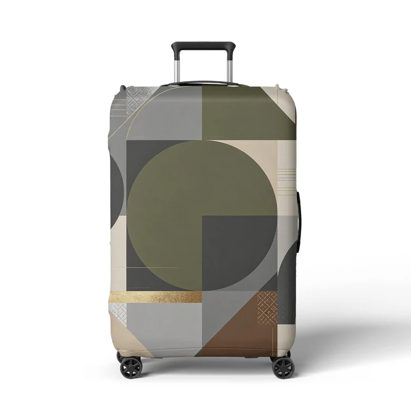 Damen Kofferhülle mit modernem geometrischem Design Skanto