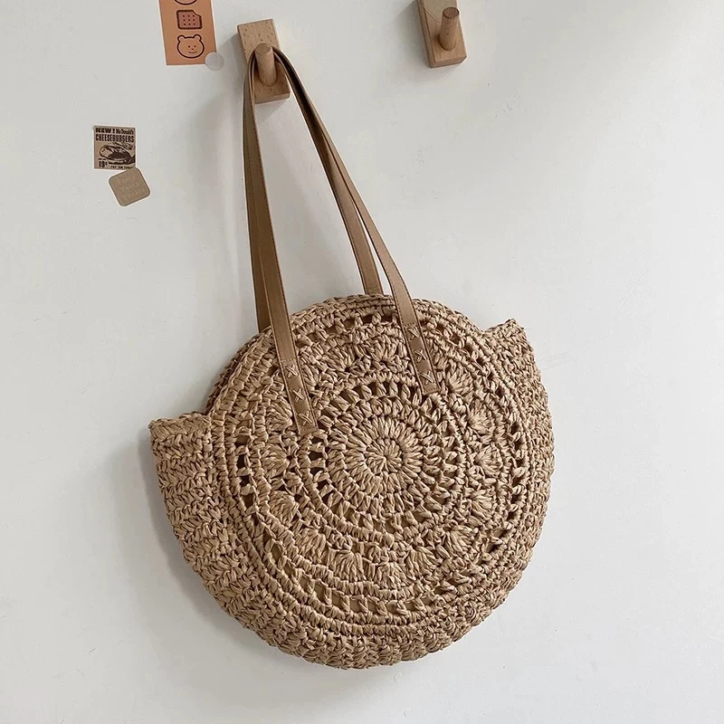 Handgemachte Bast-Umhängetasche mit einzigartigem Design Skanto