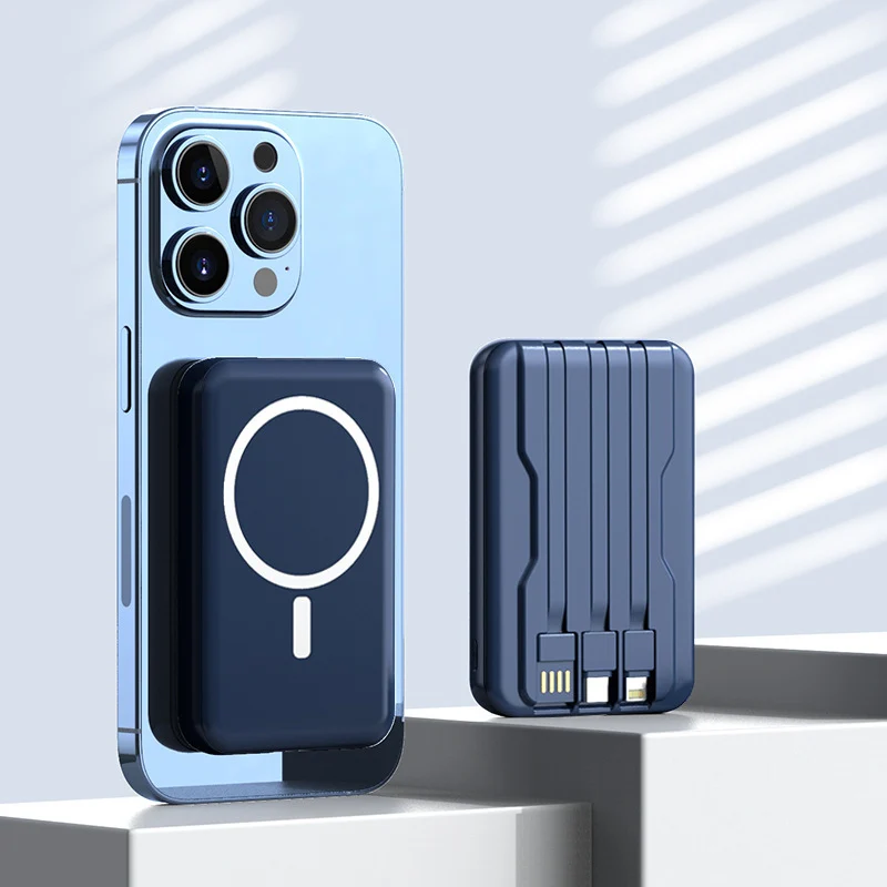 Magnetische Powerbank mit Schnellladefunktion Skanto
