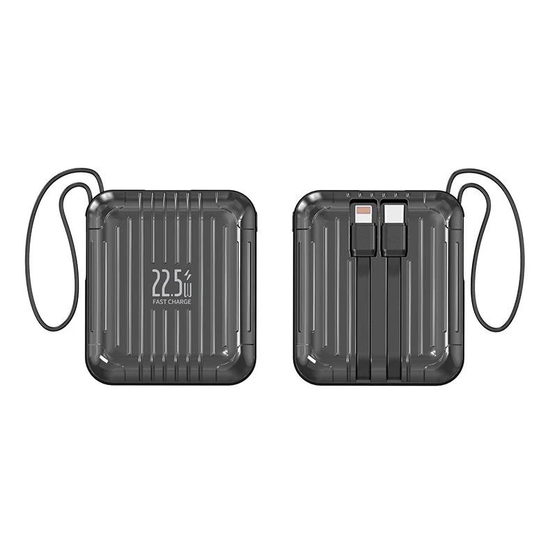 Tragbare Powerbank mit innovativer Schnellladung und ergonomischem Design Skanto