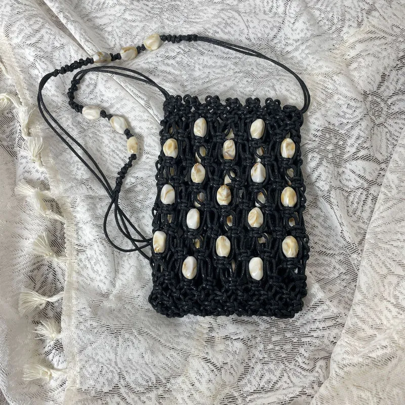 Makramee-Smartphone-Tasche Skanto