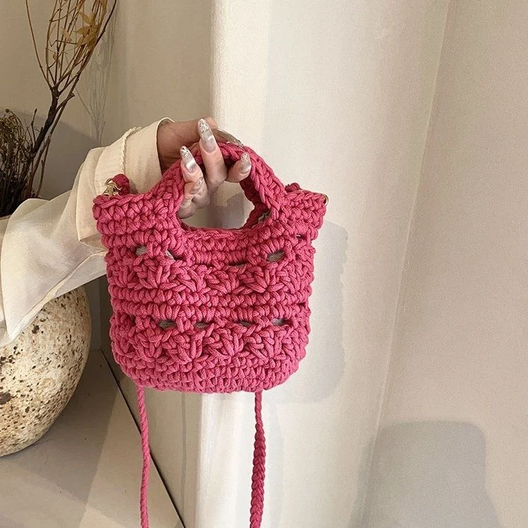 Handgeknüpfte Boho-Tasche Skanto