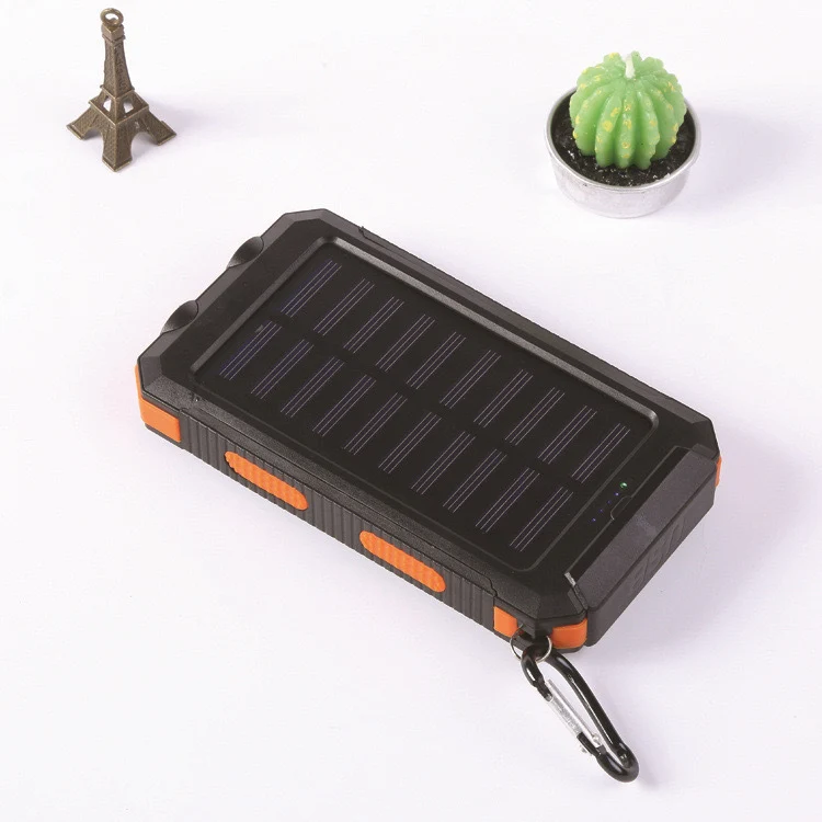 Solar-Powerbank mit robustem Design und integrierter Schnellladefunktion Skanto