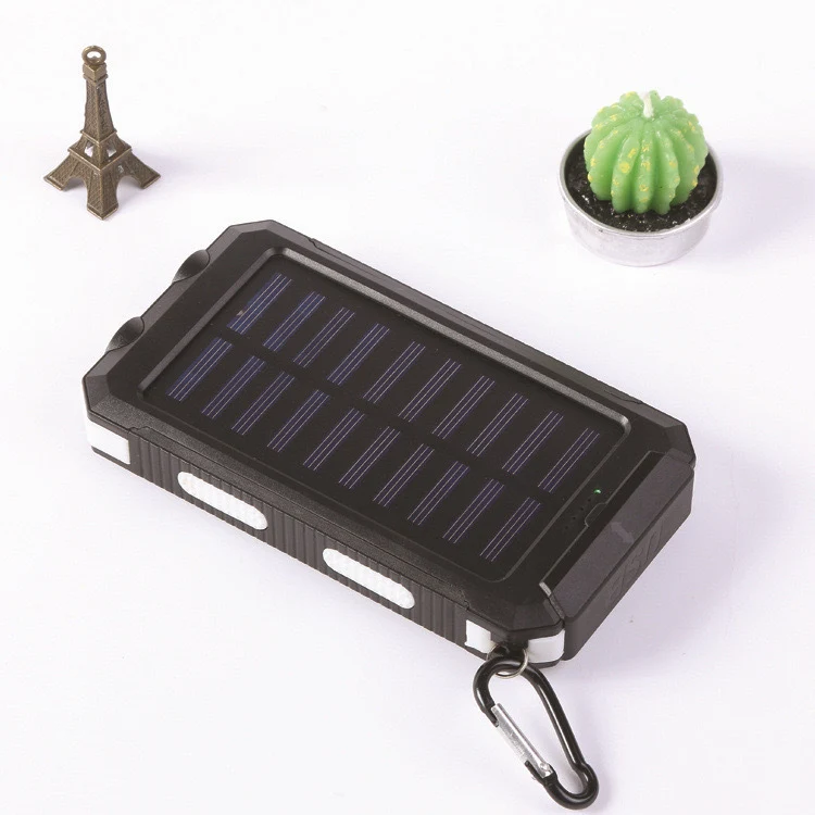 Solar-Powerbank mit robustem Design und integrierter Schnellladefunktion Skanto