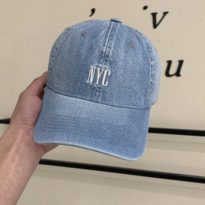 Damen Jeans-Baseballkappe im Vintage-Stil Skanto