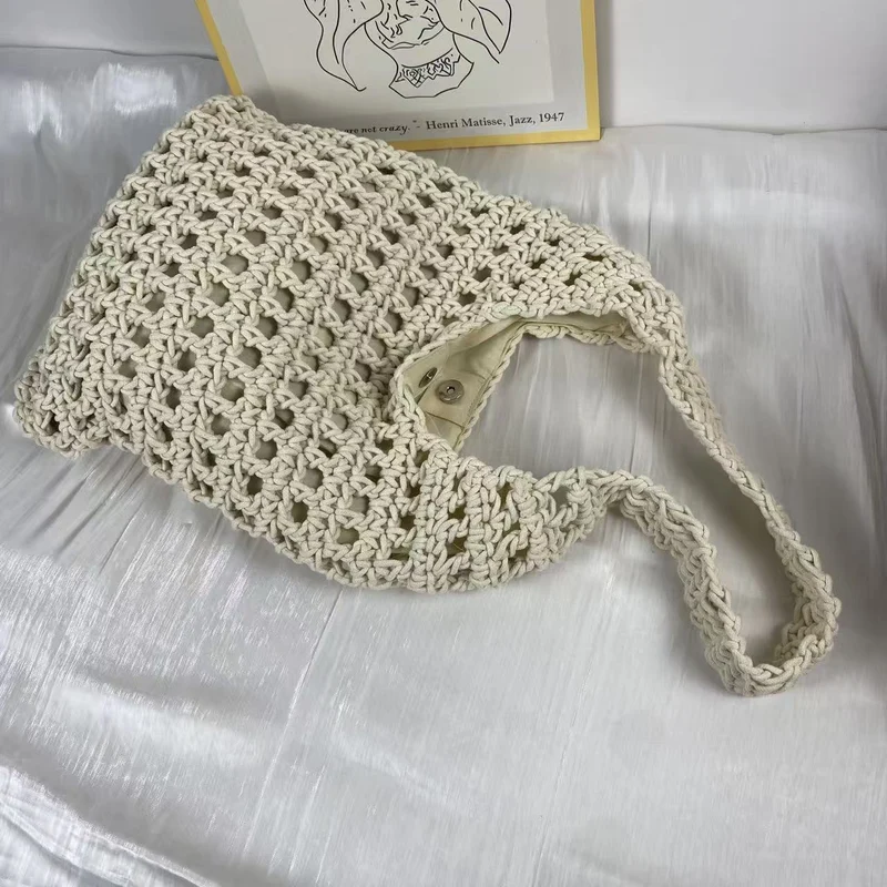 Handgemachte Netztasche Skanto