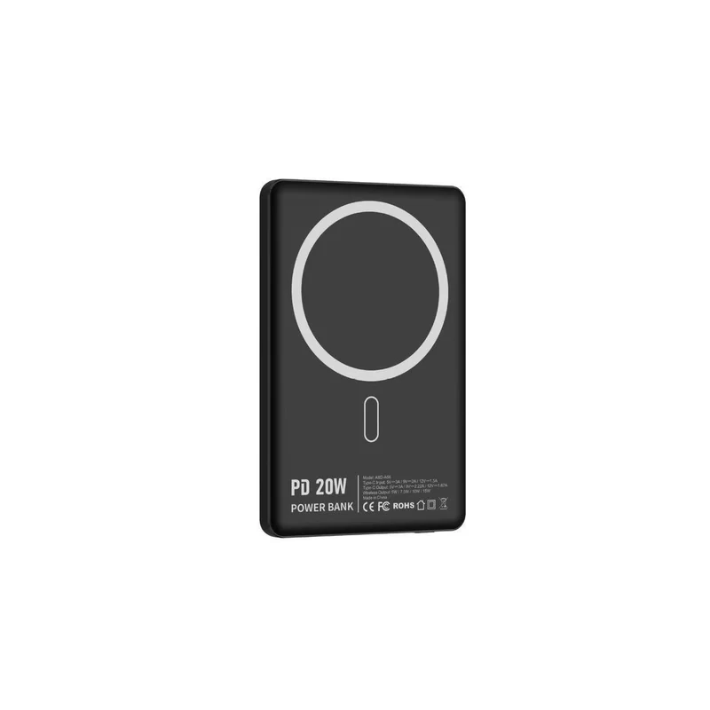 Hochleistungs-Powerbank mit kabelloser Ladefunktion und Schnellladeoption Skanto
