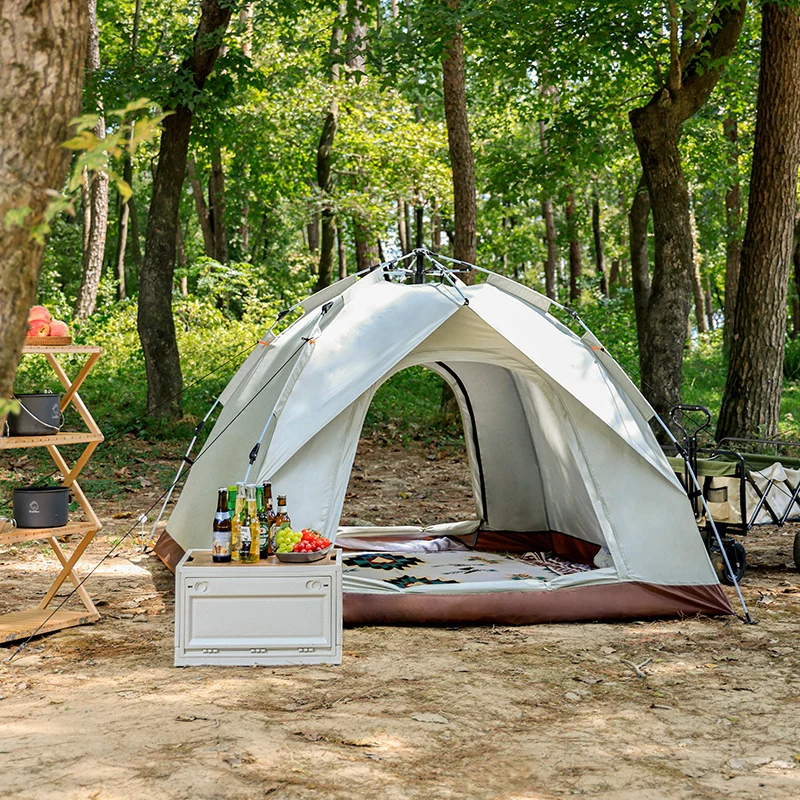 Campingzelt mit wasserdichtem Material und einfachem Aufbausystem Skanto