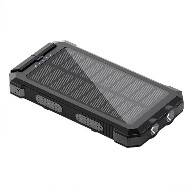 Robuste Solar-Powerbank mit mehreren Ladeanschlüssen Skanto