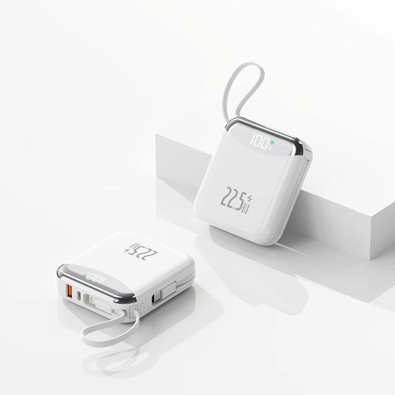 Hochleistungs-Powerbank mit digitaler Ladeanzeige und kompaktem Design Skanto