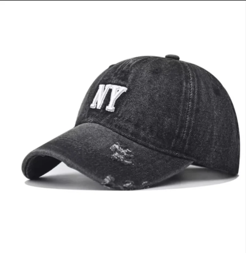 Damen Denim-Baseballcap im Used-Look Skanto 1784188163