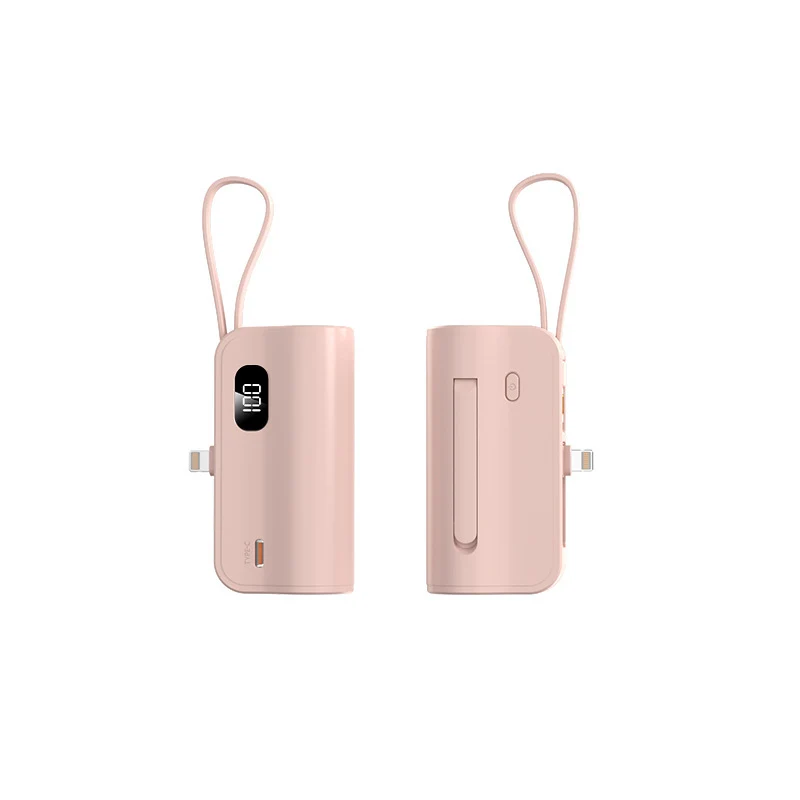 Tragbare Powerbank mit multifunktionalem Ladekonzept und Digitalanzeige Skanto