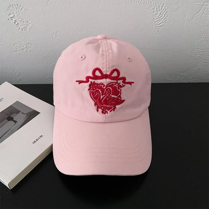 Damen Baseballkappe mit romantischer Stickerei Skanto