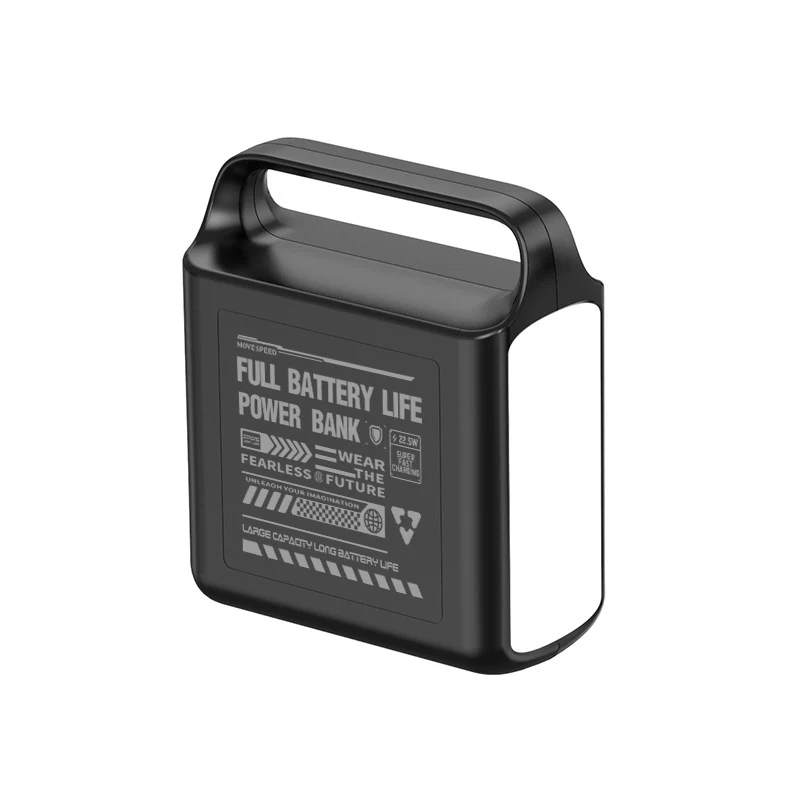 Tragbare Powerbank mit LED-Lichtfunktion Skanto