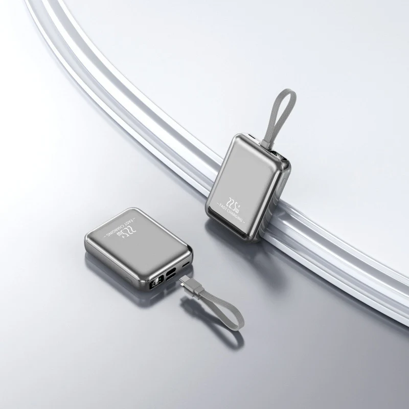 Tragbare Powerbank mit kompaktem Design und integrierter Schnellladefunktion Skanto