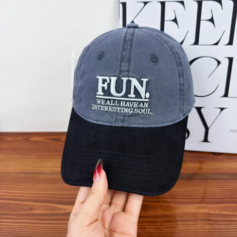 Damen Lustige Kappe Skanto mit Stickerei
