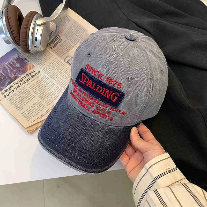Unisex Baumwoll-Baseballkappe im Vintage-Stil Skanto