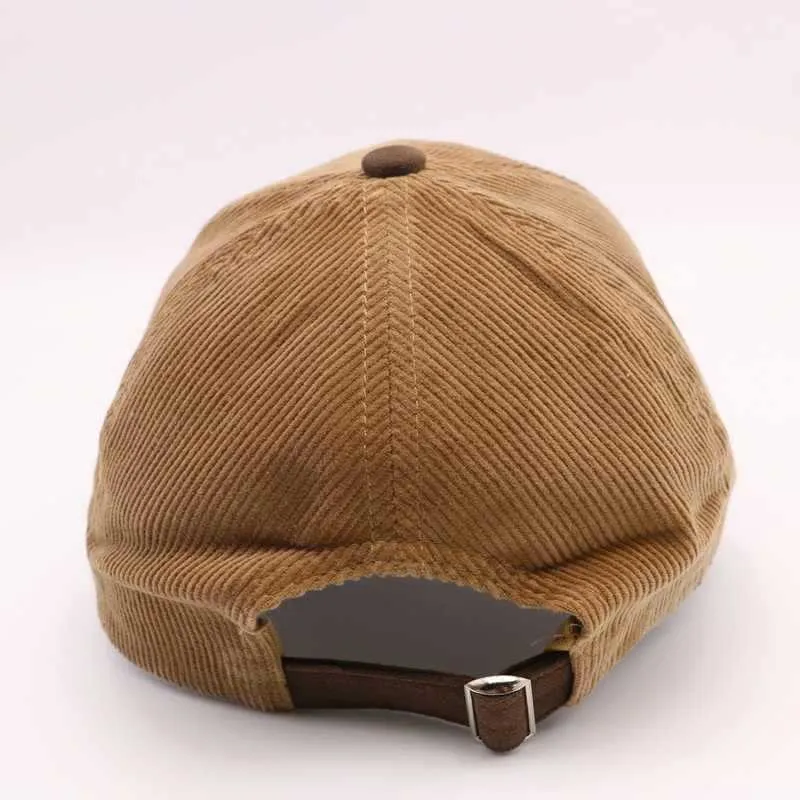Unisex Strukturierte Cord-Baseballkappe Skanto
