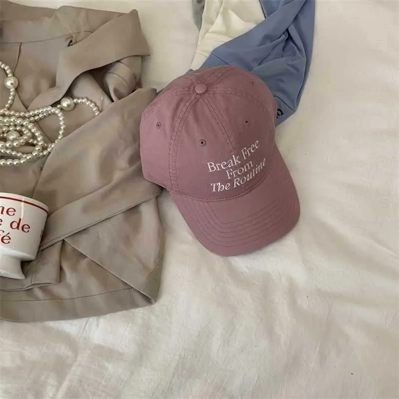 Unisex Baseballkappe mit Zitat-Grafik Skanto