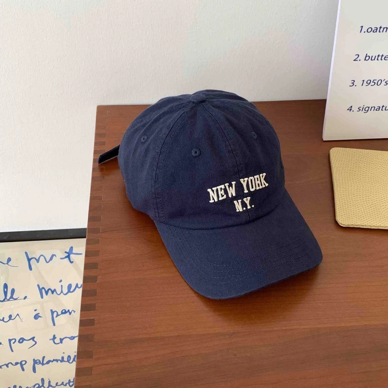 Unisex Bestickte New York Statement Baseballkappe Skanto