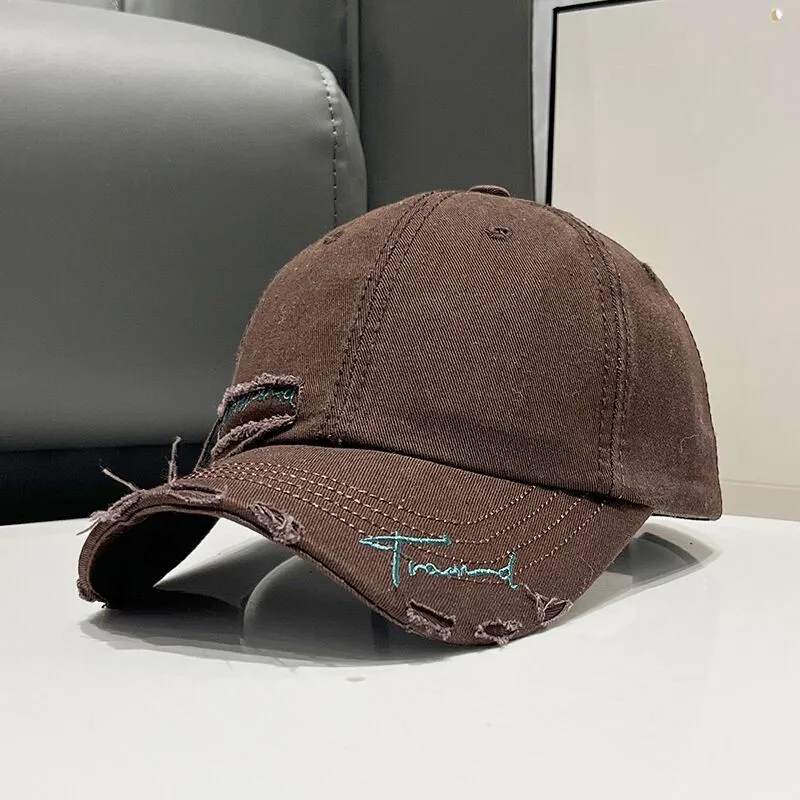 Unisex Used-Look Baseballkappe mit Grafik Skanto