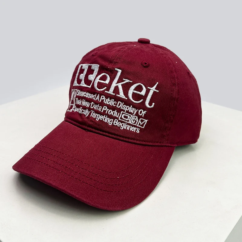 Verstellbare Statement-Baseballkappe für Herren Skanto