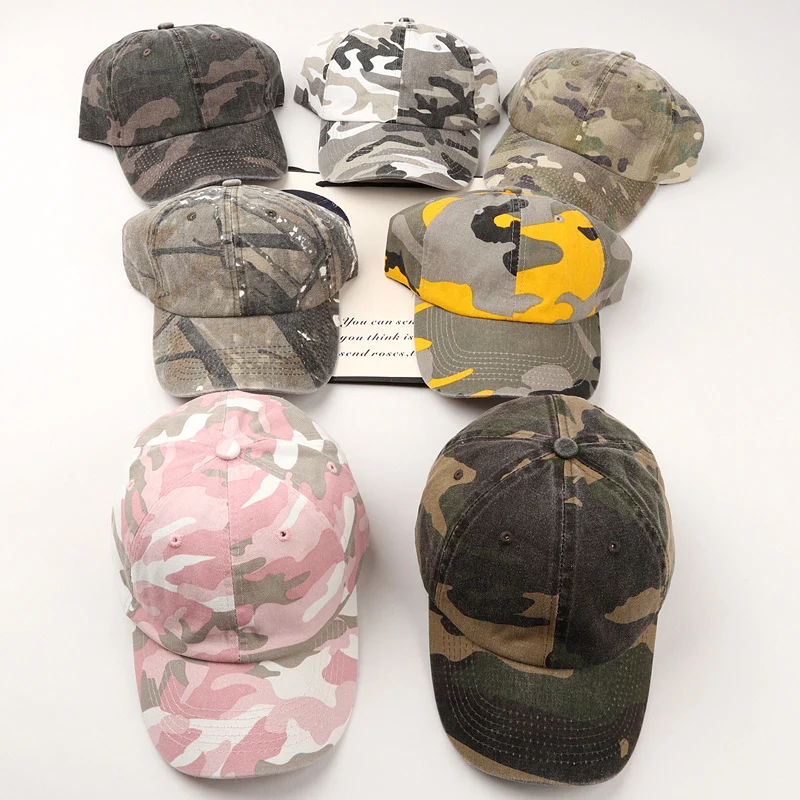 Skanto Unisex Camo Print Verstellbare Baseball Cap Skanto