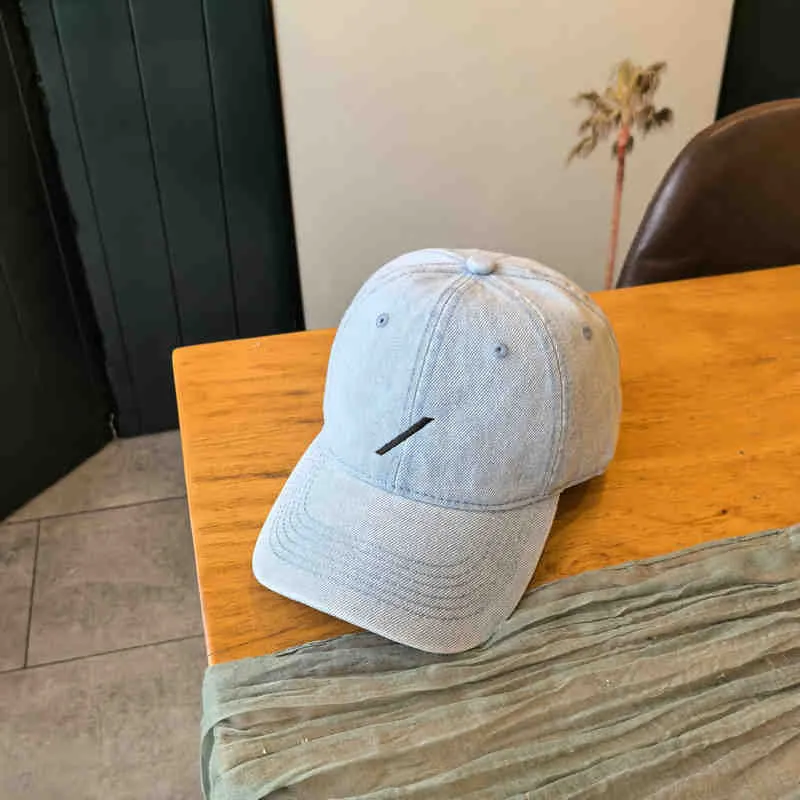 Klassische Herren-Baseball-Cap im Denim-Stil Skanto