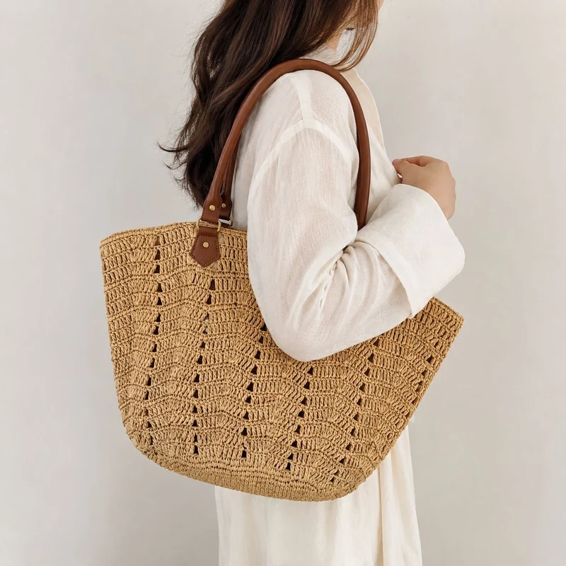 Handtasche mit einzigartigem Flechtdesign Skanto