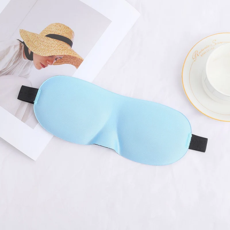 Skanto Unisex lichtblockierende Reisemaske mit thermoplastischer Nylonschale und breitem Komfortband Skanto