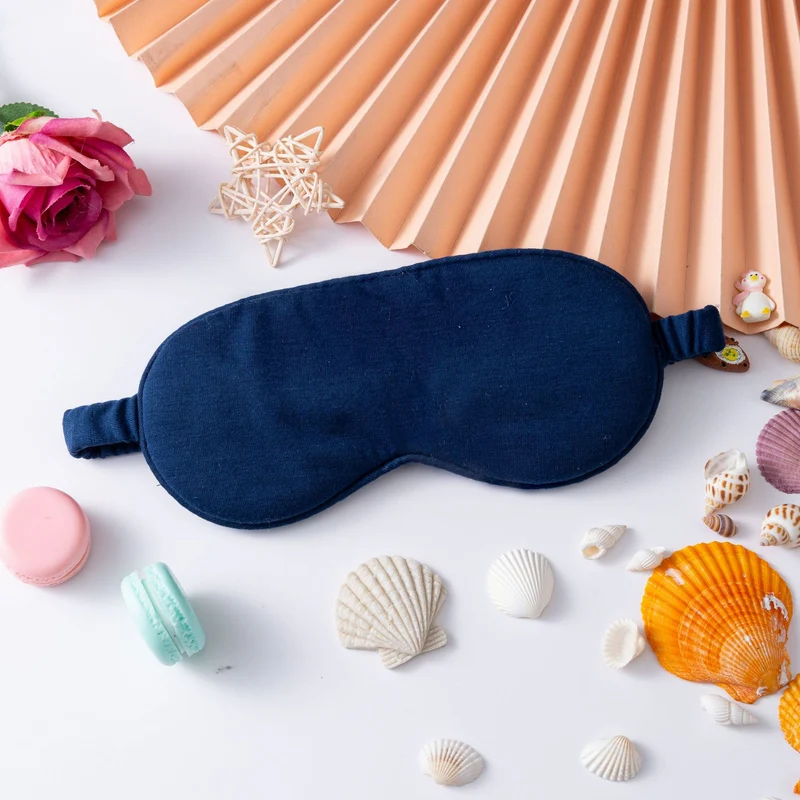 Unisex Ergonomische Schlafmaske mit weichem Baumwollfutter und verstellbarem Gummiband Skanto