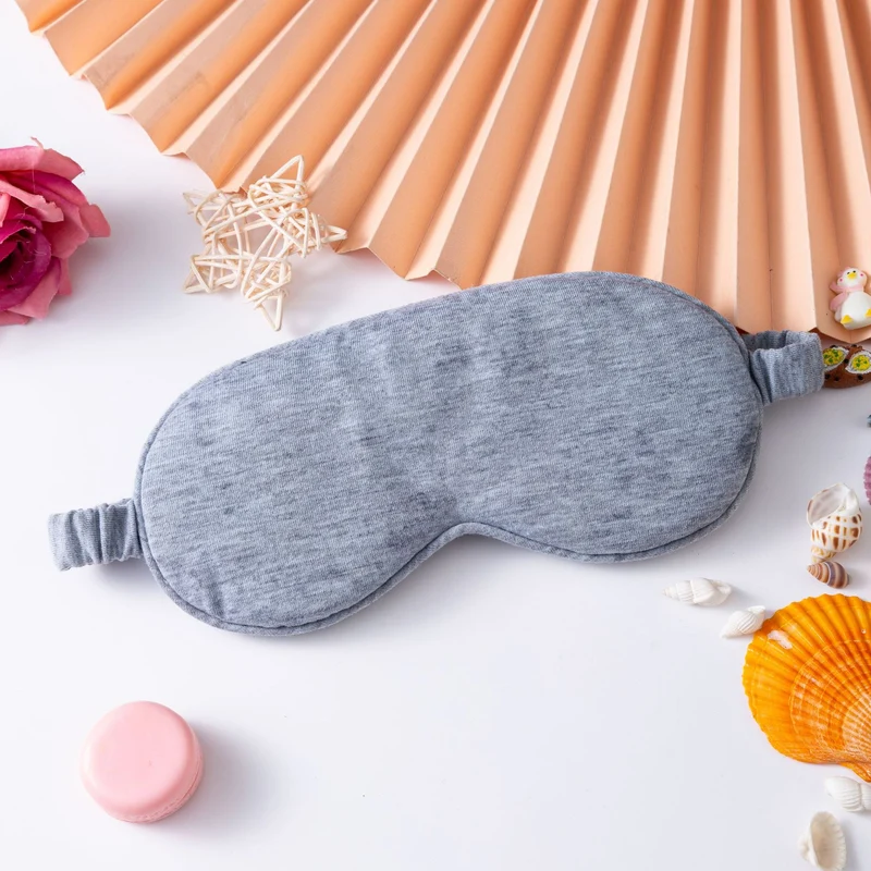 Unisex Ergonomische Schlafmaske mit weichem Baumwollfutter und verstellbarem Gummiband Skanto