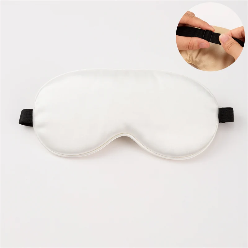 Unisex Nano Ergonomische Schlafmaske mit verstellbarem Gummiband und weicher Satin-Oberfläche Skanto