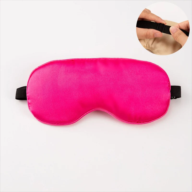 Unisex Nano Ergonomische Schlafmaske mit verstellbarem Gummiband und weicher Satin-Oberfläche Skanto