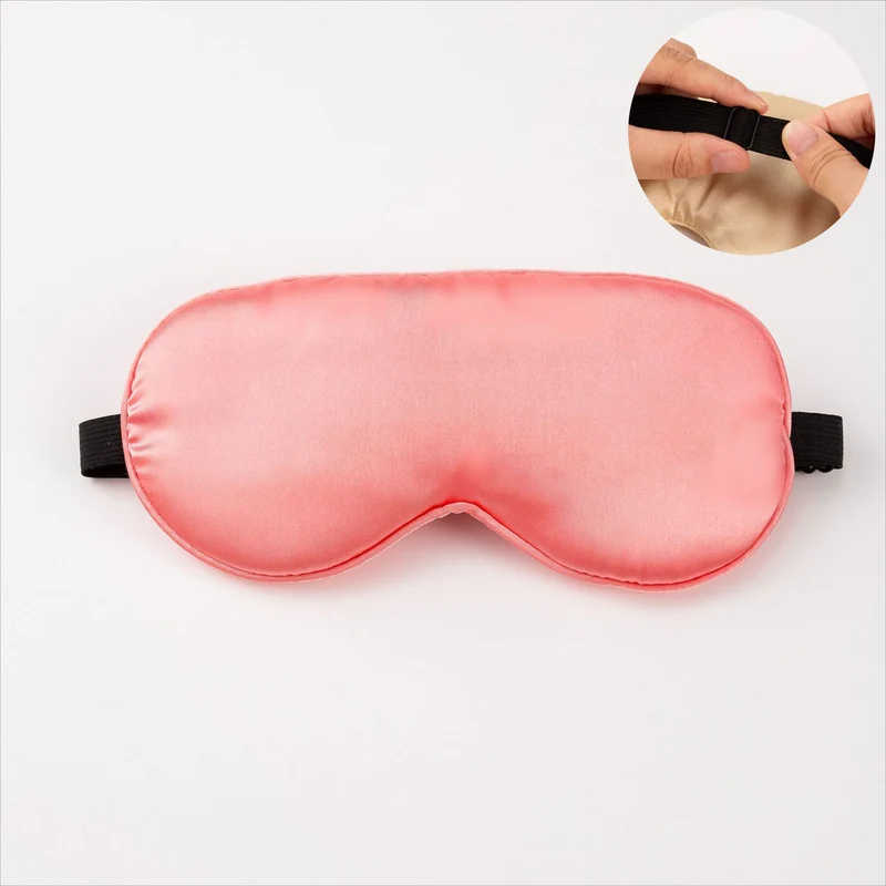 Unisex Nano Ergonomische Schlafmaske mit verstellbarem Gummiband und weicher Satin-Oberfläche Skanto