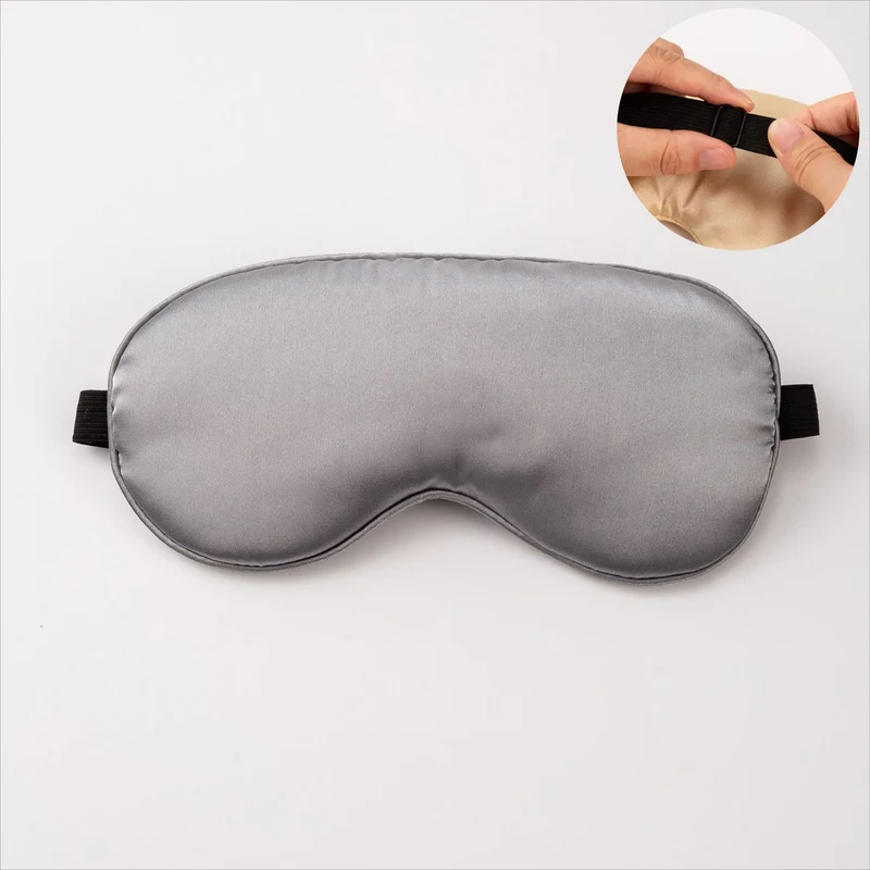 Unisex Nano Ergonomische Schlafmaske mit verstellbarem Gummiband und weicher Satin-Oberfläche Skanto