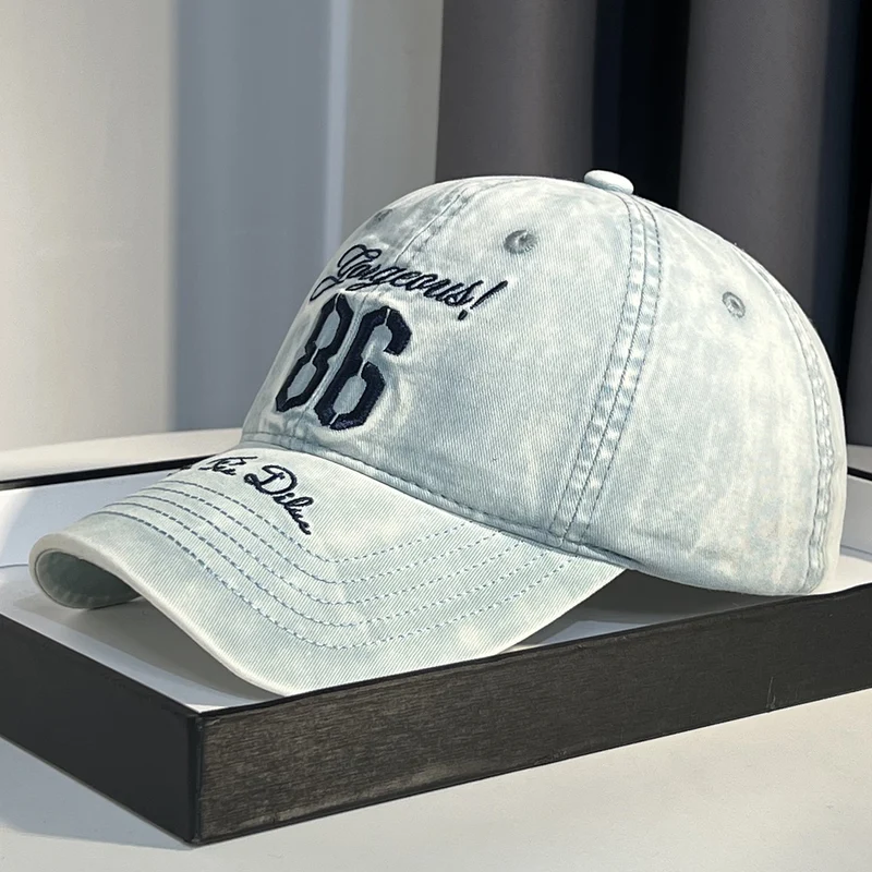 Vintage-inspirierte Distressed Baseballkappe für Herren Skanto