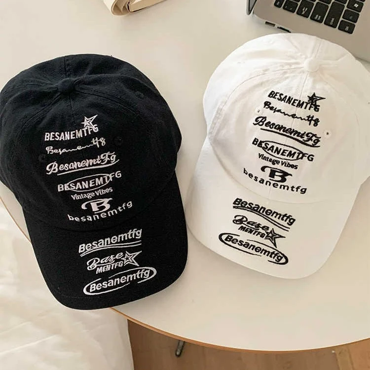 Herren-Baseballcap im Vintage-Look mit Grafik-Logo Skanto