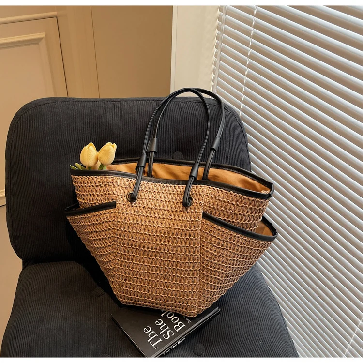 Stilvolle und geräumige Handtasche mit multifunktionalen Fächern Skanto